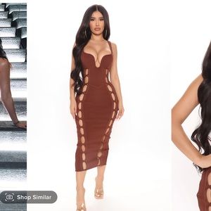 Bandage Midi Dress